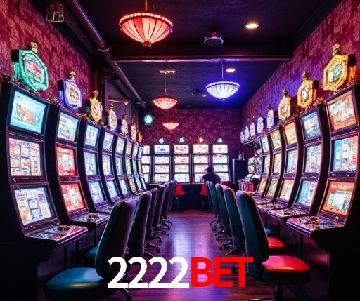 Interface moderna da plataforma 2222Bet